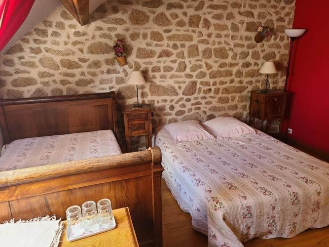 Le Domaine De La Vergnolle Roches  Ruang foto
